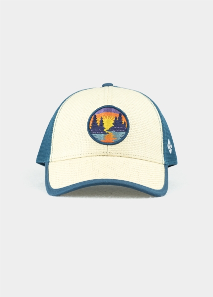 Cap "Sommerfest" - Stroh (Curved)